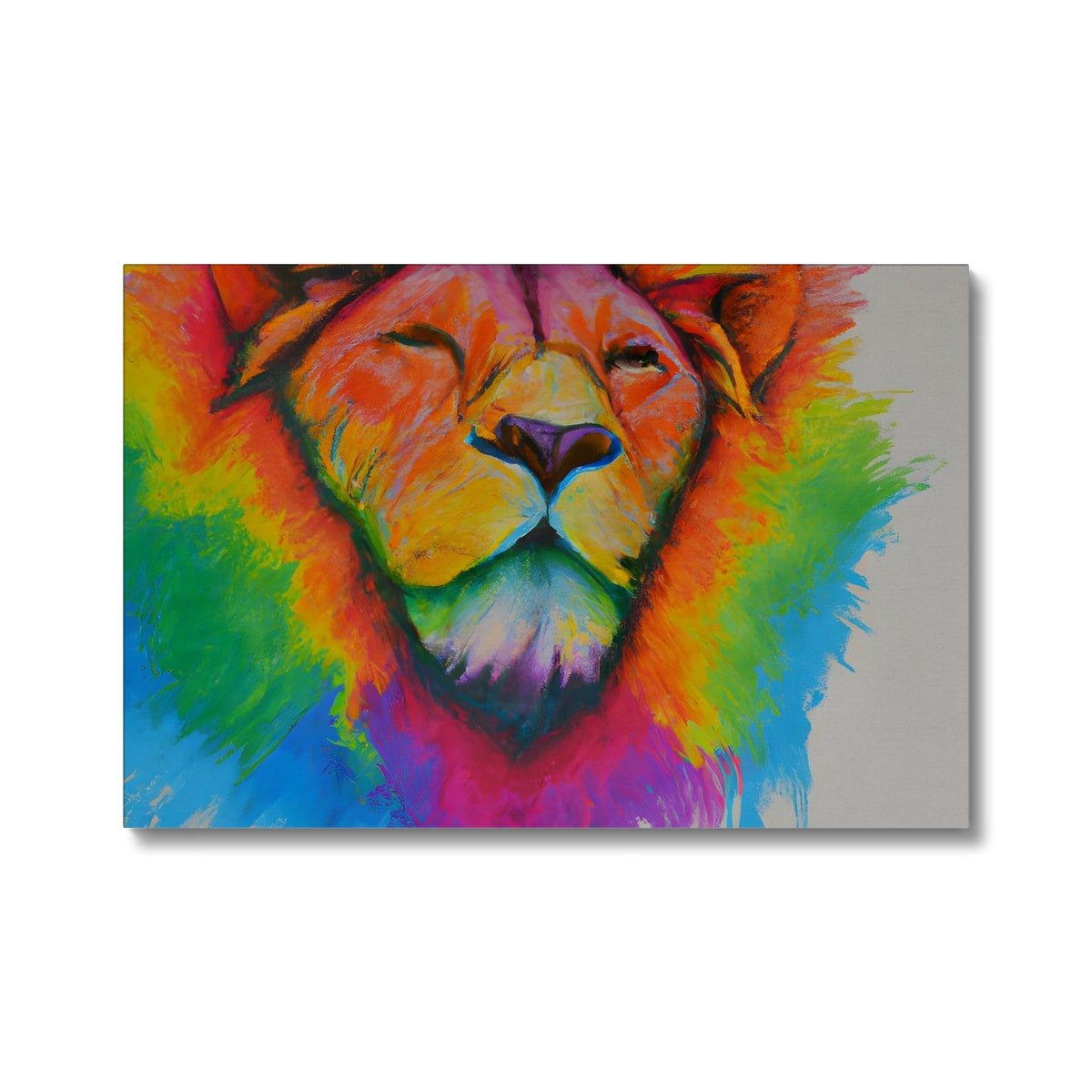 Rainbow Lion Eco Canvas Prodigi