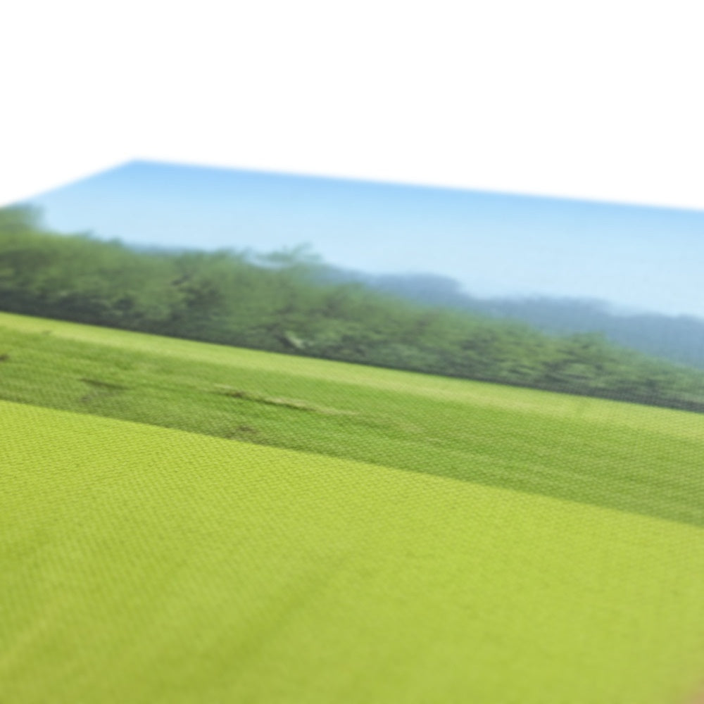 Dog Laying in a Field Canvas Prodigi