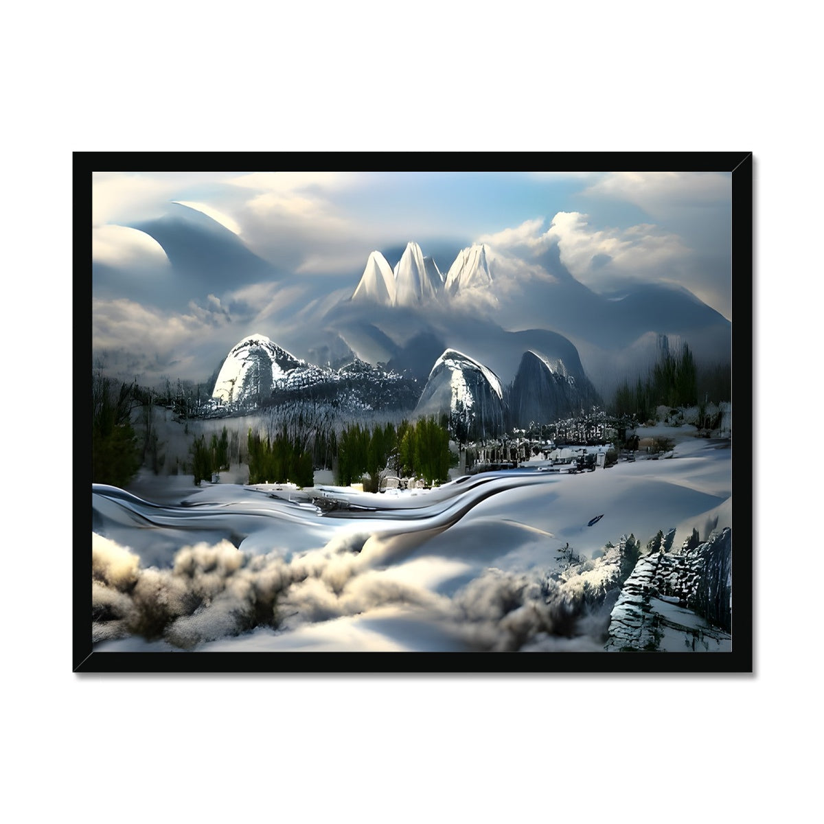 Winter Wonderland Framed Print Prodigi