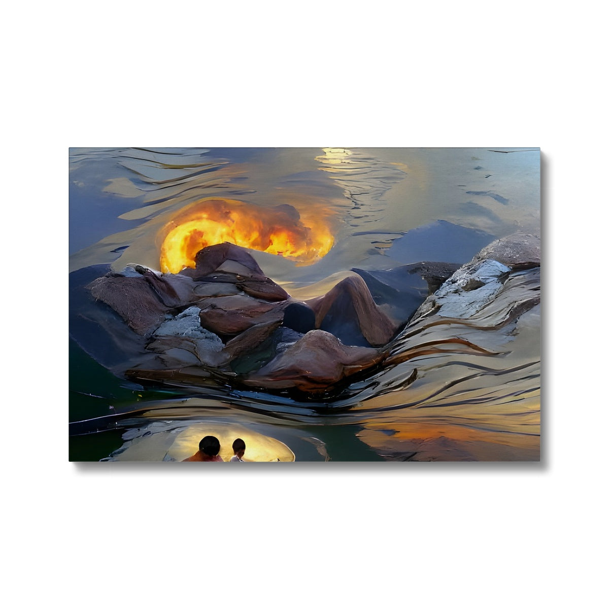 Mountains at Sunset Eco Canvas Prodigi