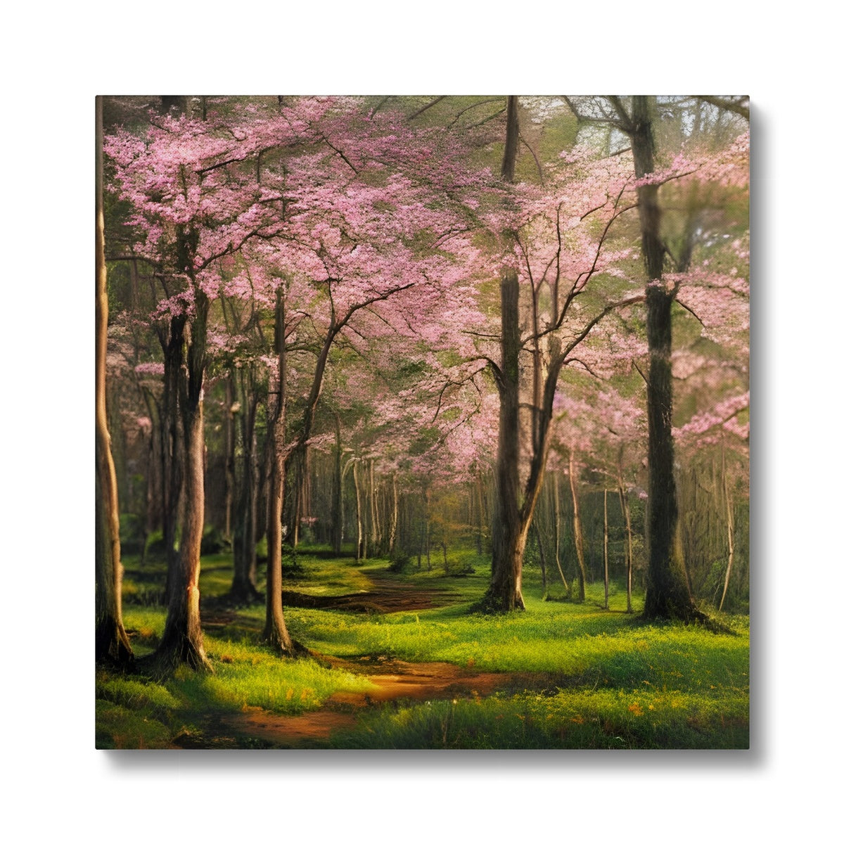 Cherry Blossom in a Forest Eco Canvas Prodigi