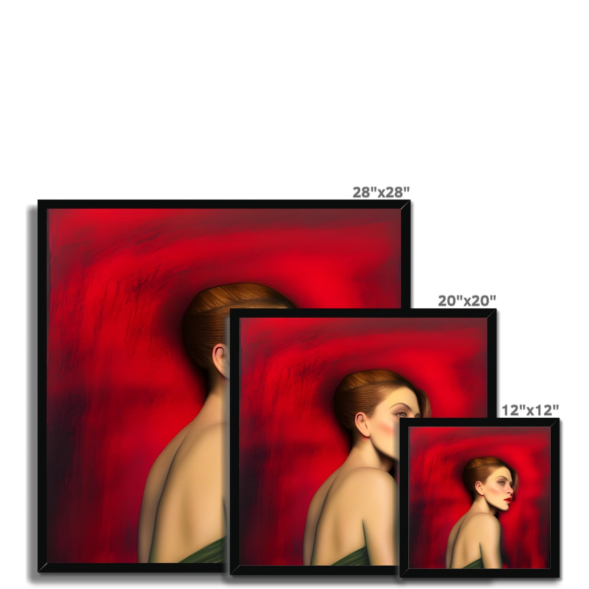 Red Temptation Framed Print Prodigi