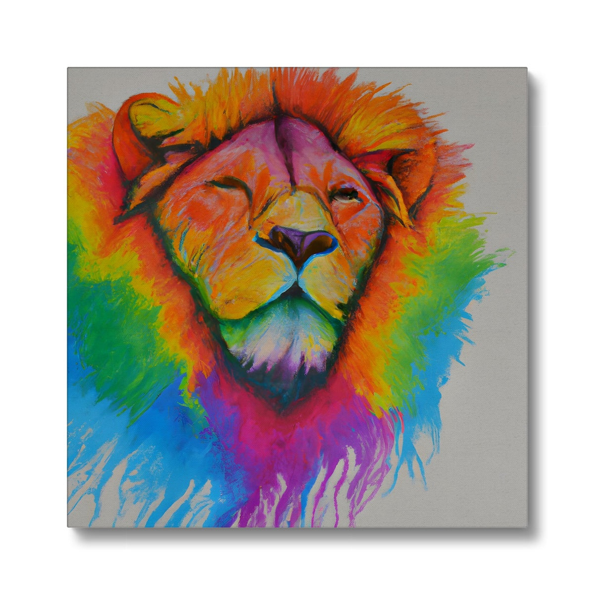 Rainbow Lion Eco Canvas Prodigi