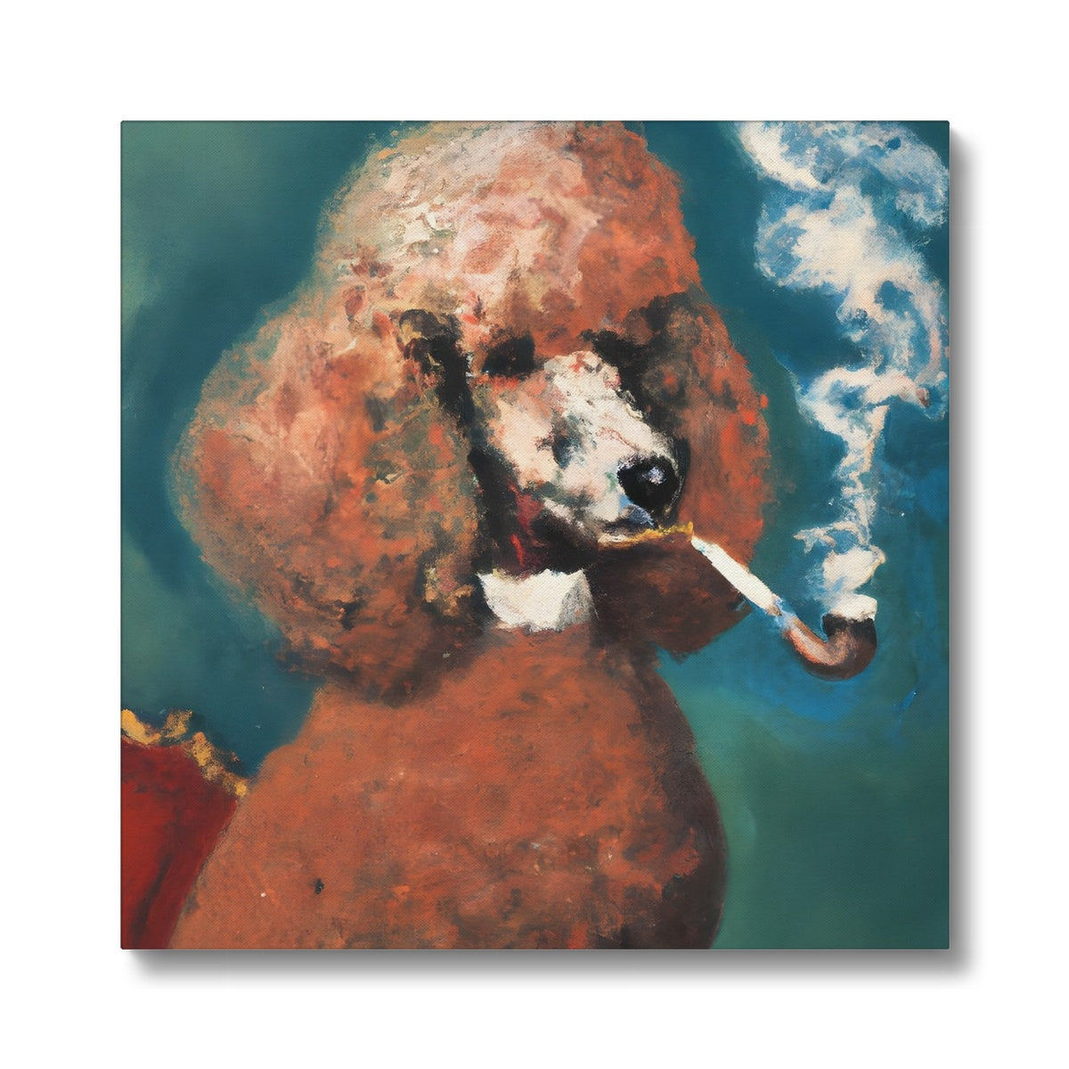 Smoking Poodle Eco Canvas Prodigi