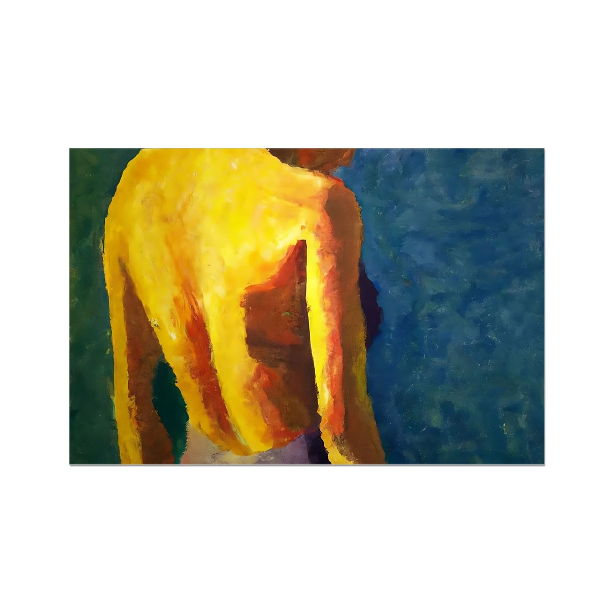 Women's Back Fine Art Print Prodigi