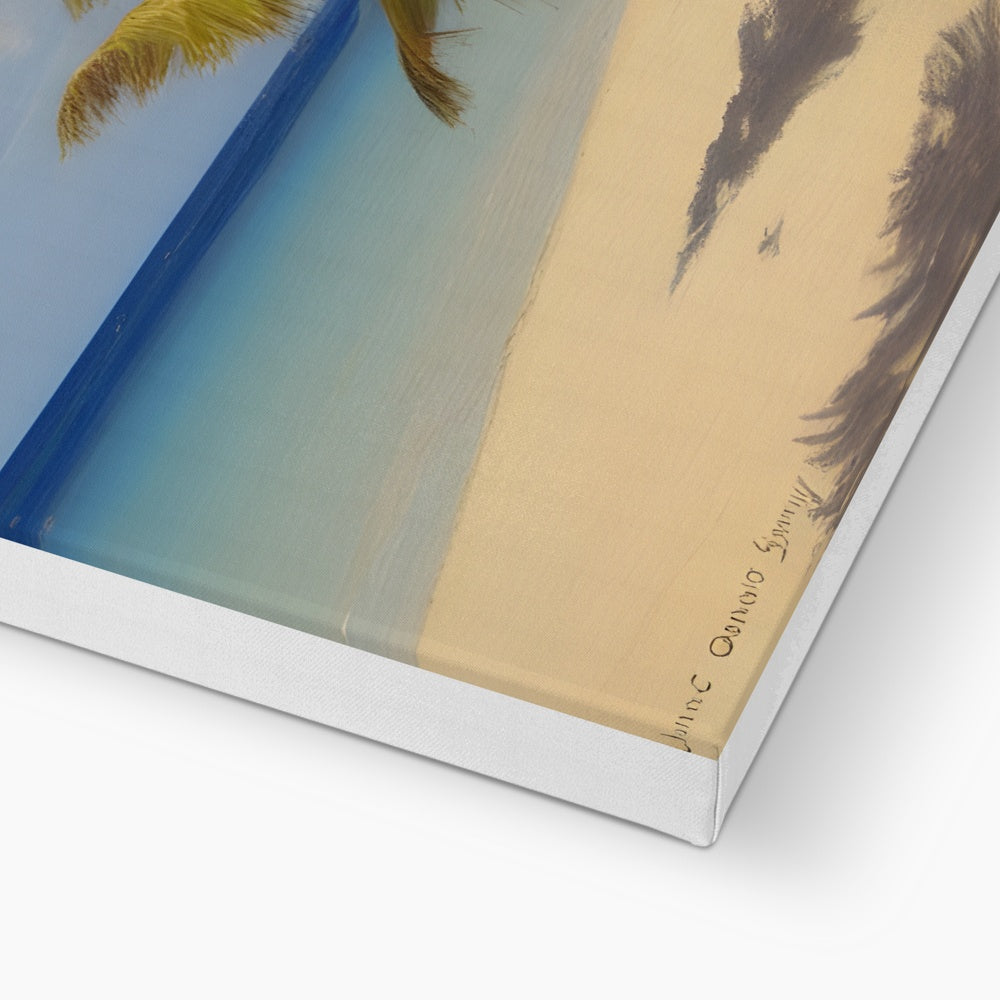 Calm Palm Beach Eco Canvas Prodigi