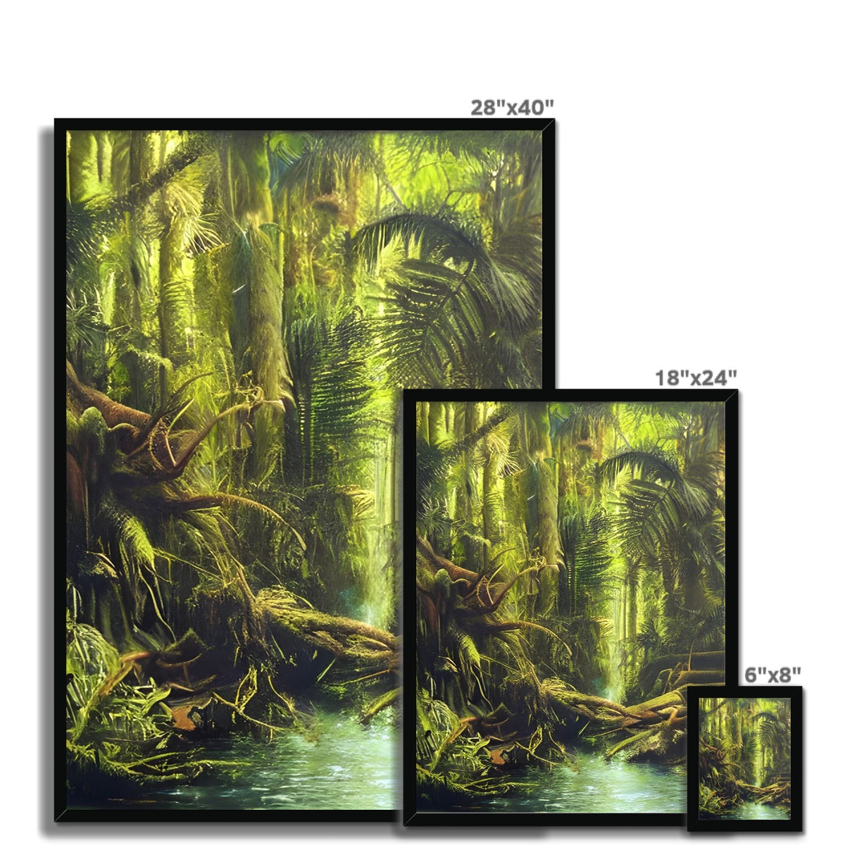 Wild Jungle  Framed Print Prodigi