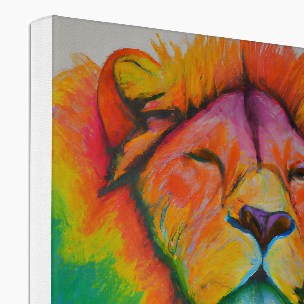 Rainbow Lion Eco Canvas Prodigi