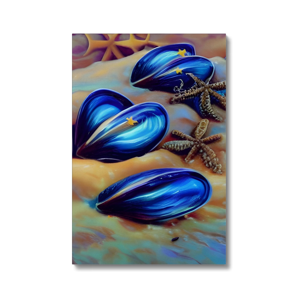 Beautiful Mussles At The Beach Eco Canvas Prodigi