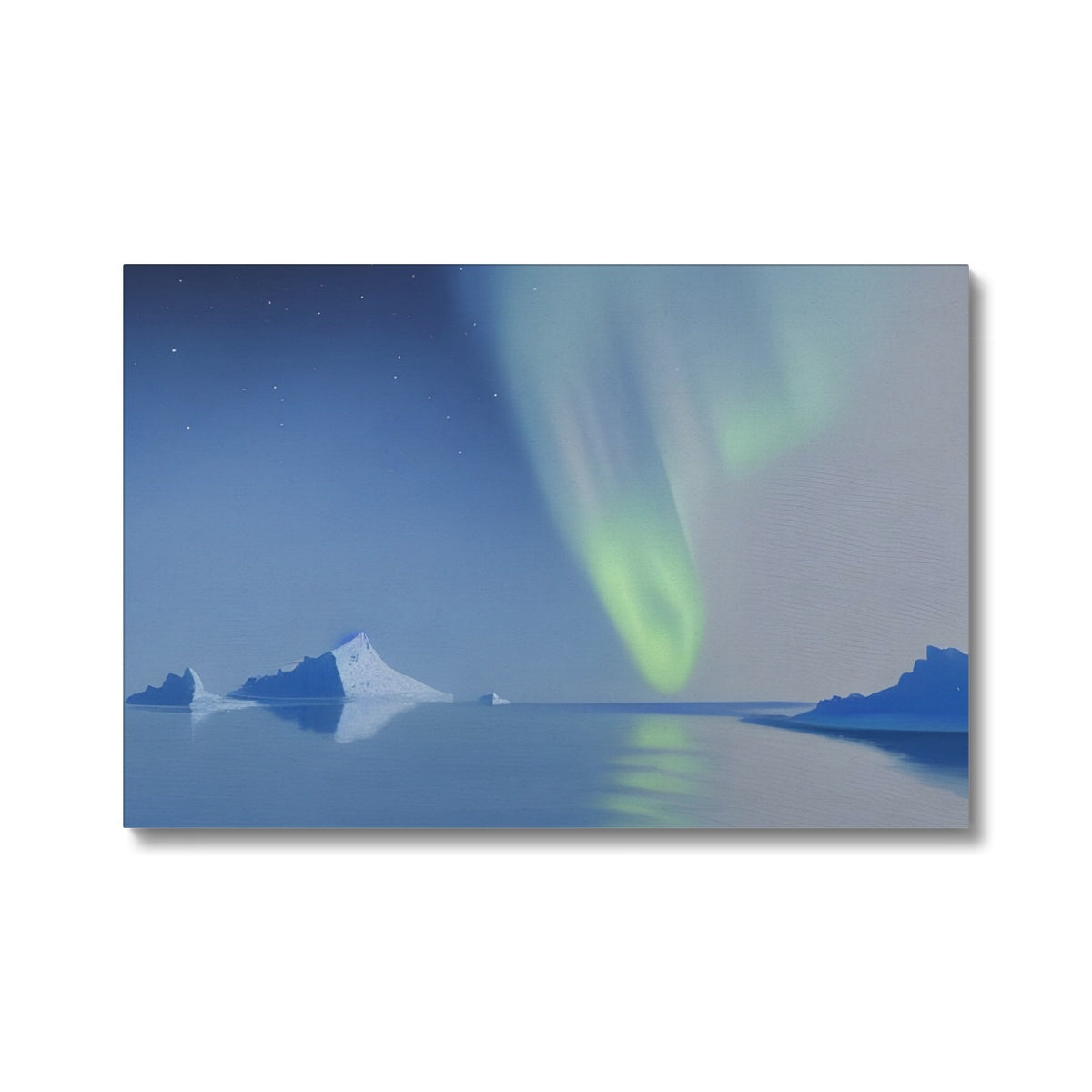 Aurora In A Ice World Eco Canvas Prodigi