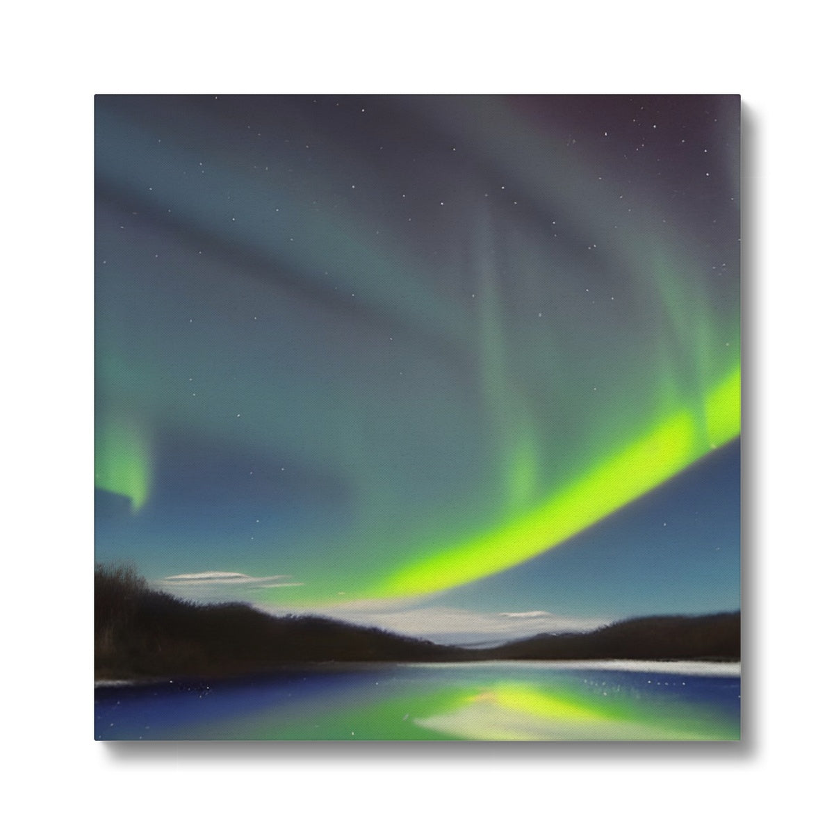 Aurora At Night Eco Canvas Prodigi