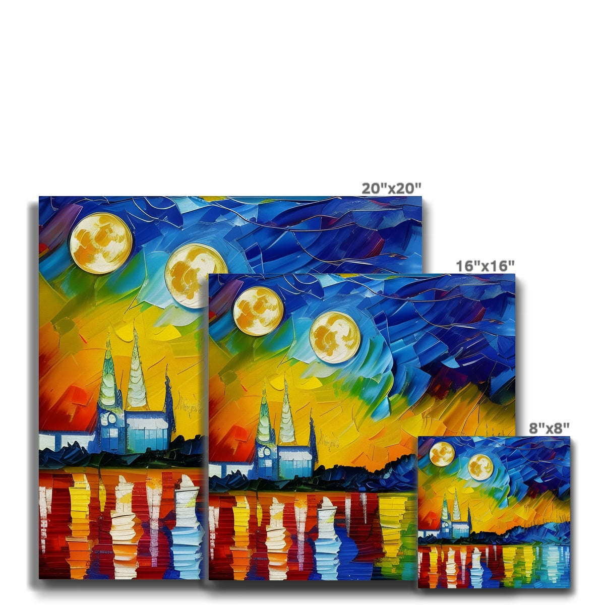 Second Moon Eco Canvas Prodigi