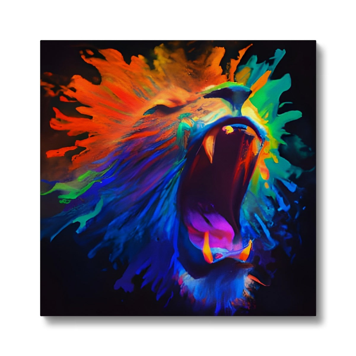 Lions Rainbow Roar Eco Canvas Prodigi