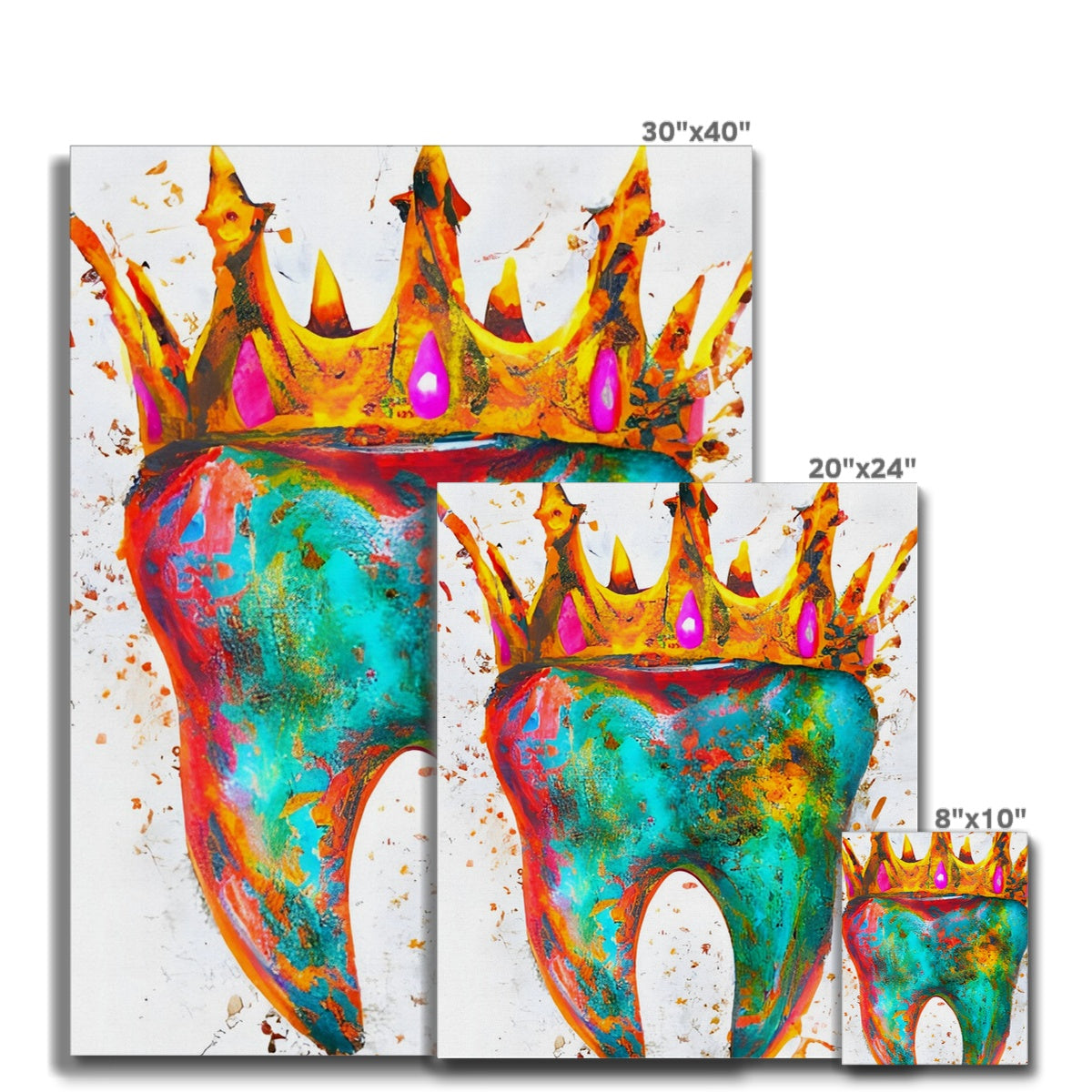 King Tooth Canvas Prodigi