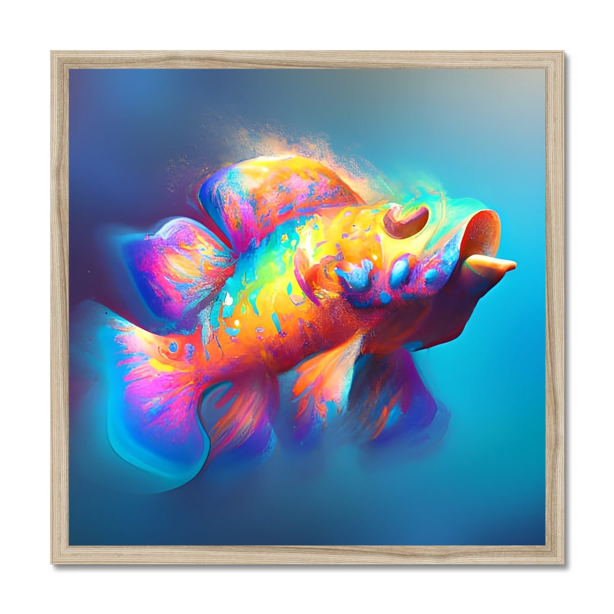 Big ol' Fish Framed Print Prodigi