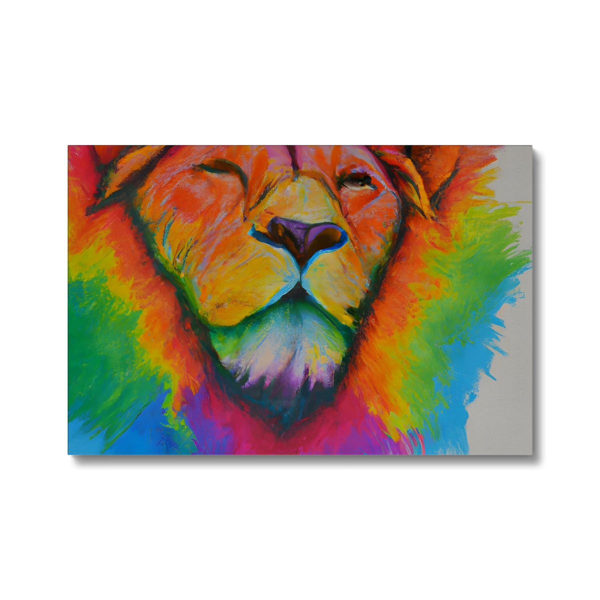 Rainbow Lion Eco Canvas Prodigi