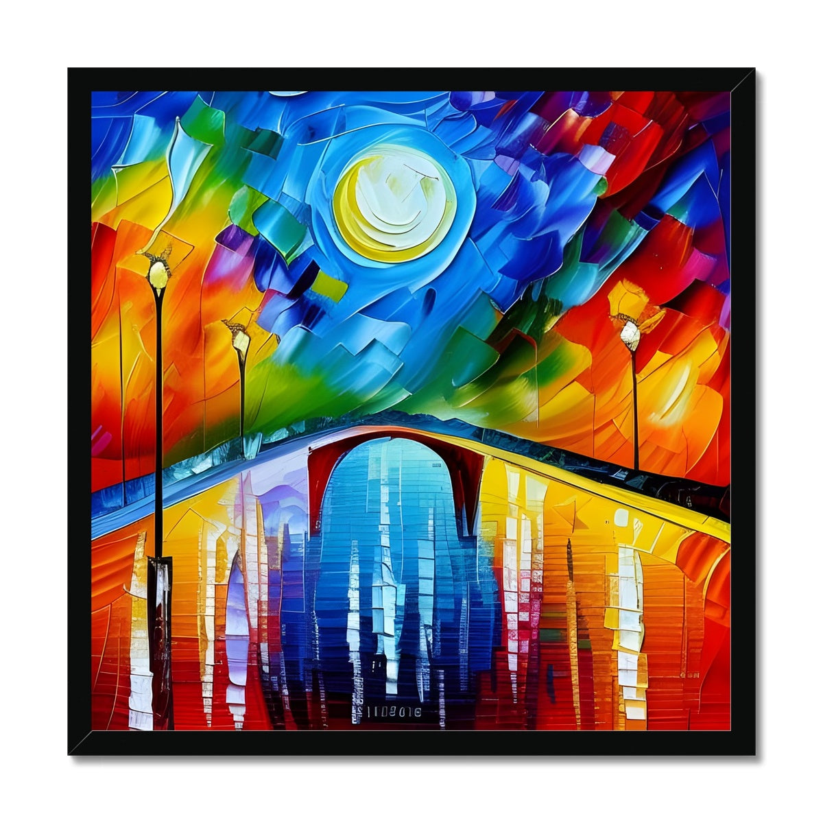 Moonbridge Framed Print Prodigi