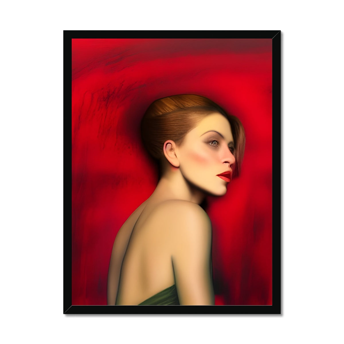 Red Temptation Framed Print Prodigi