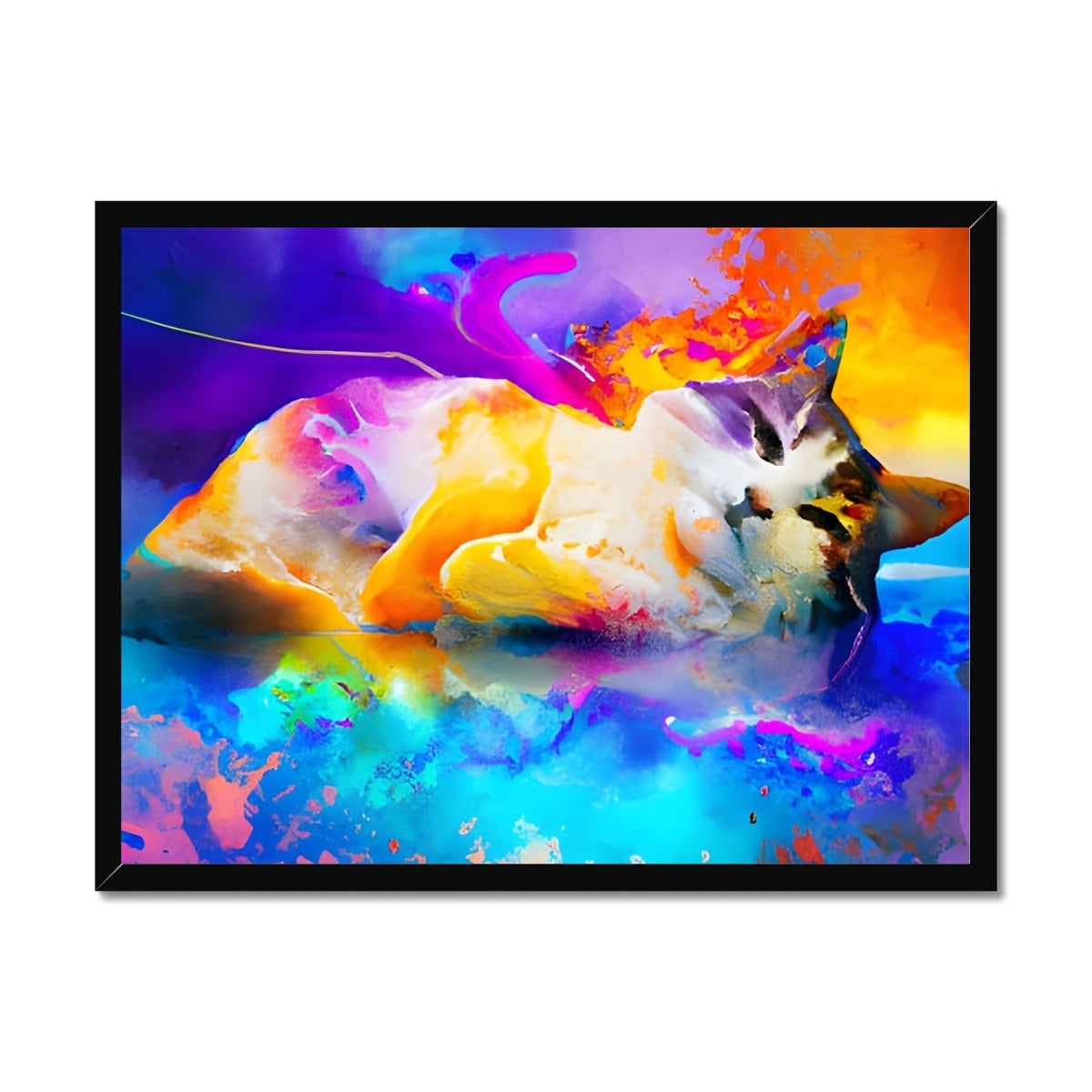 Cat's Dream Framed Print Prodigi