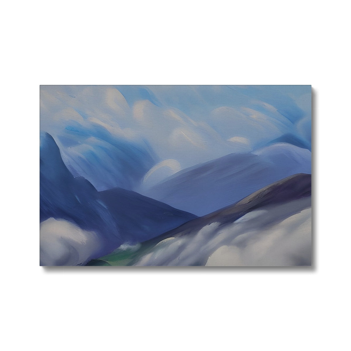 Cloudy Mountains Eco Canvas Prodigi