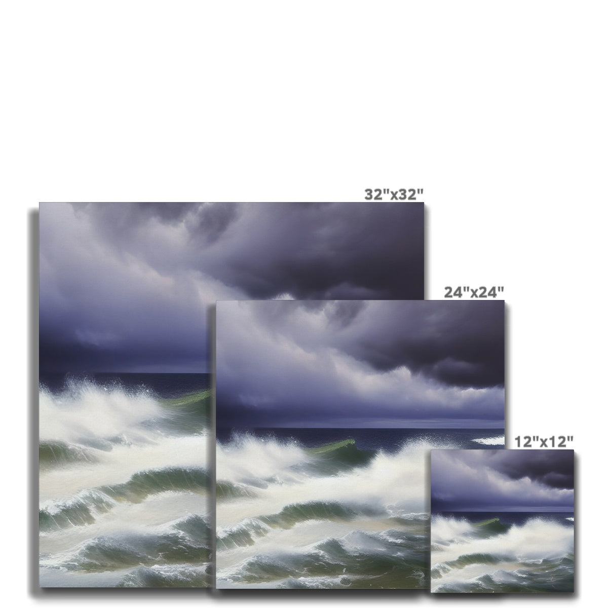 Stormy Sea Canvas Prodigi