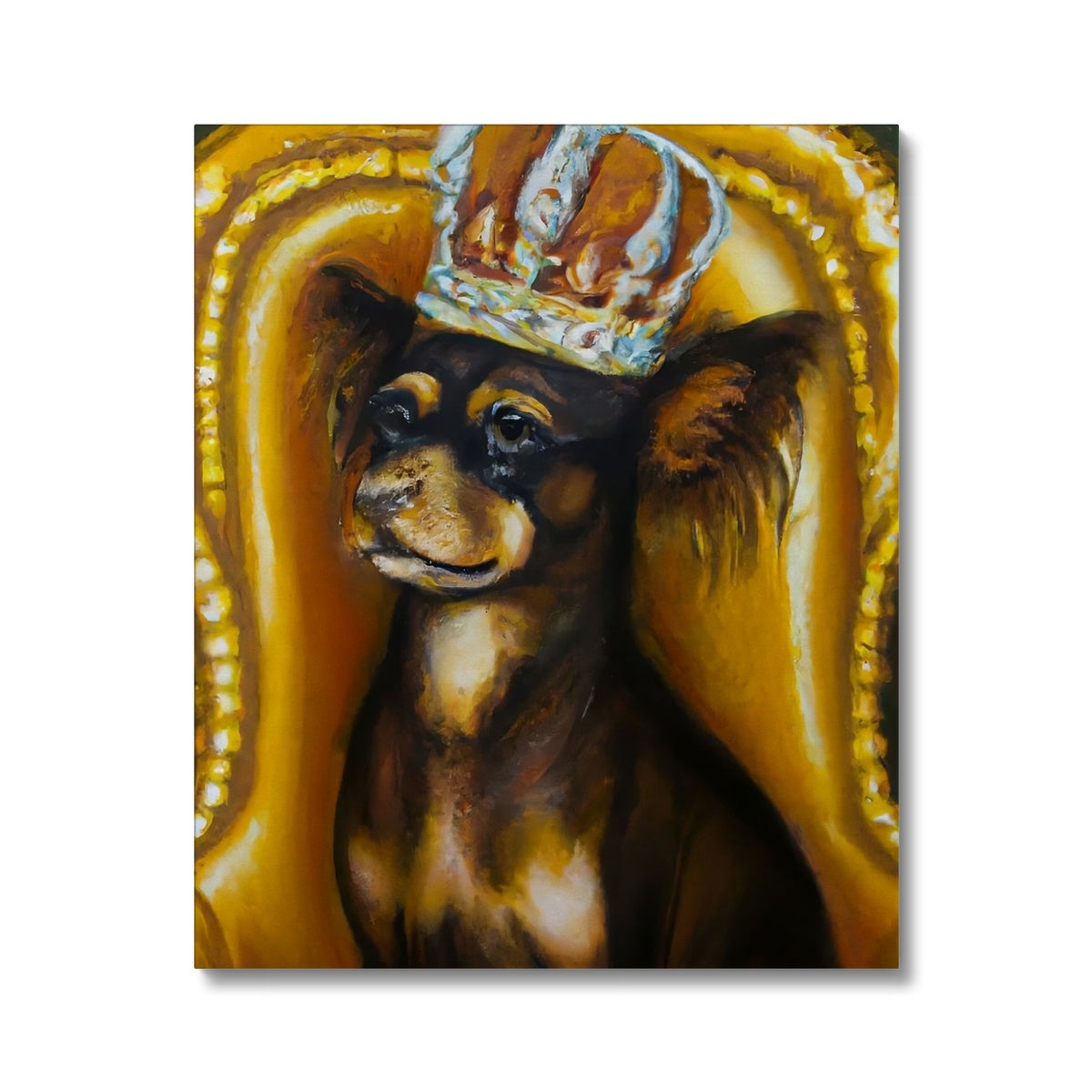 Dog King Canvas Prodigi