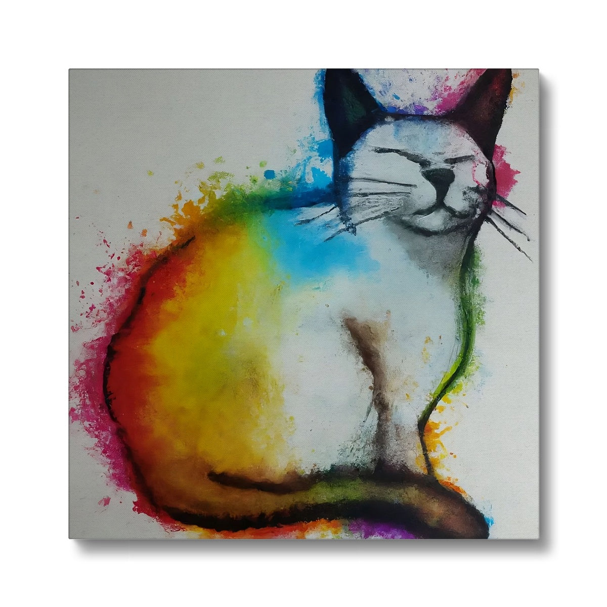 Rainbow Cat Eco Canvas Prodigi