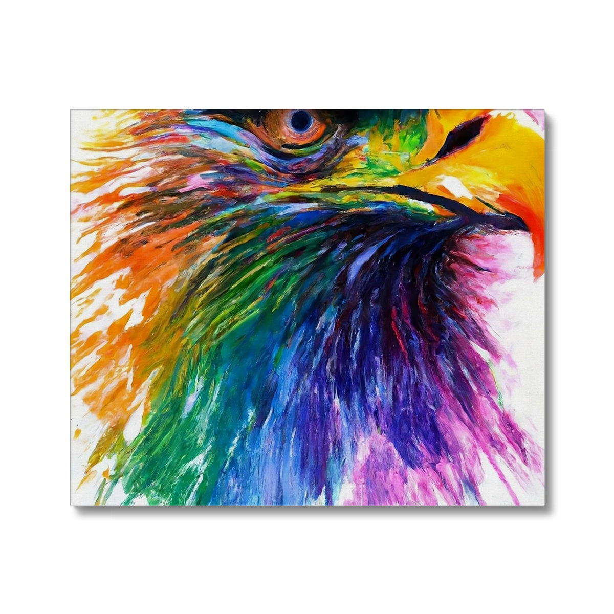 Rainbow Eagle Canvas Prodigi