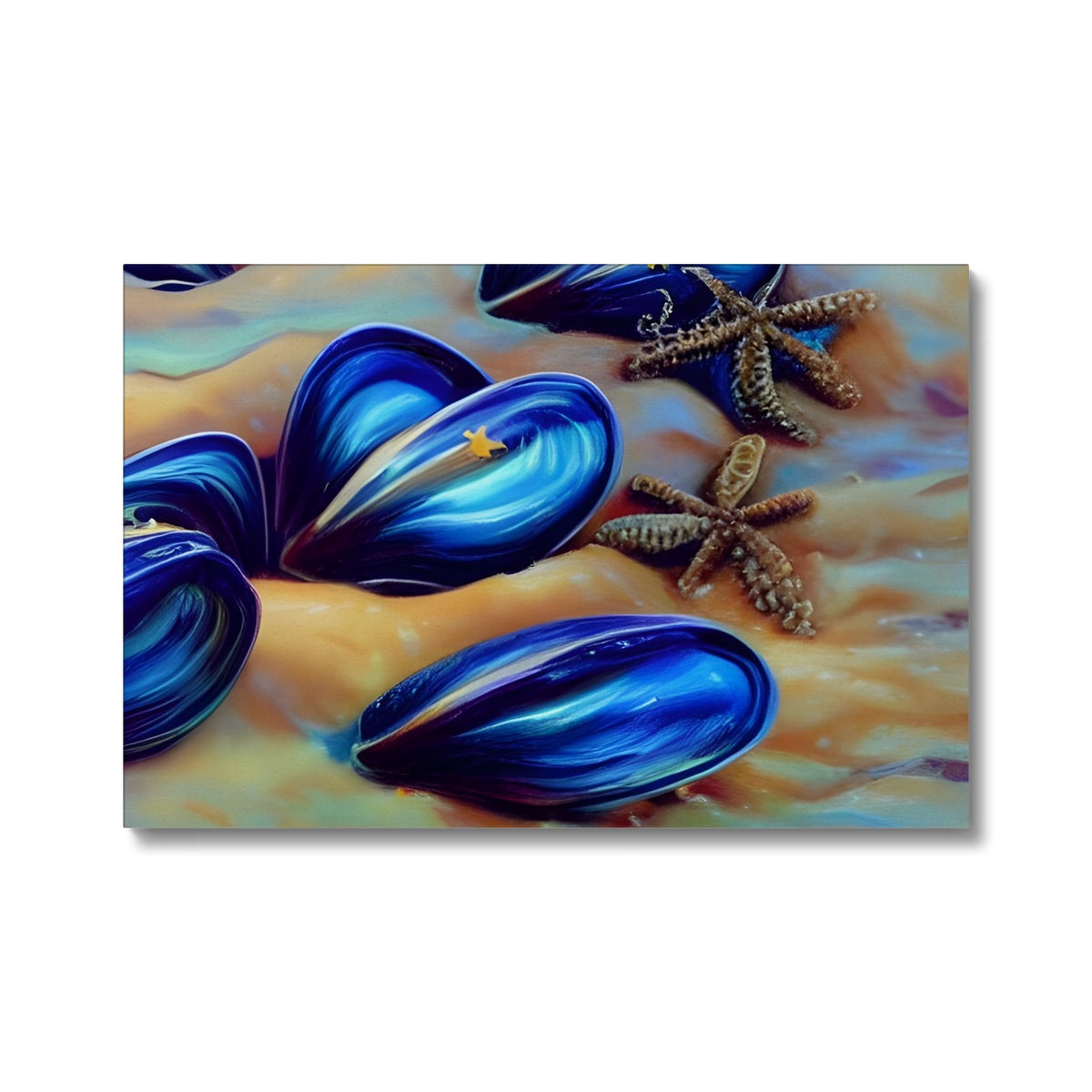 Beautiful Mussles At The Beach Eco Canvas Prodigi