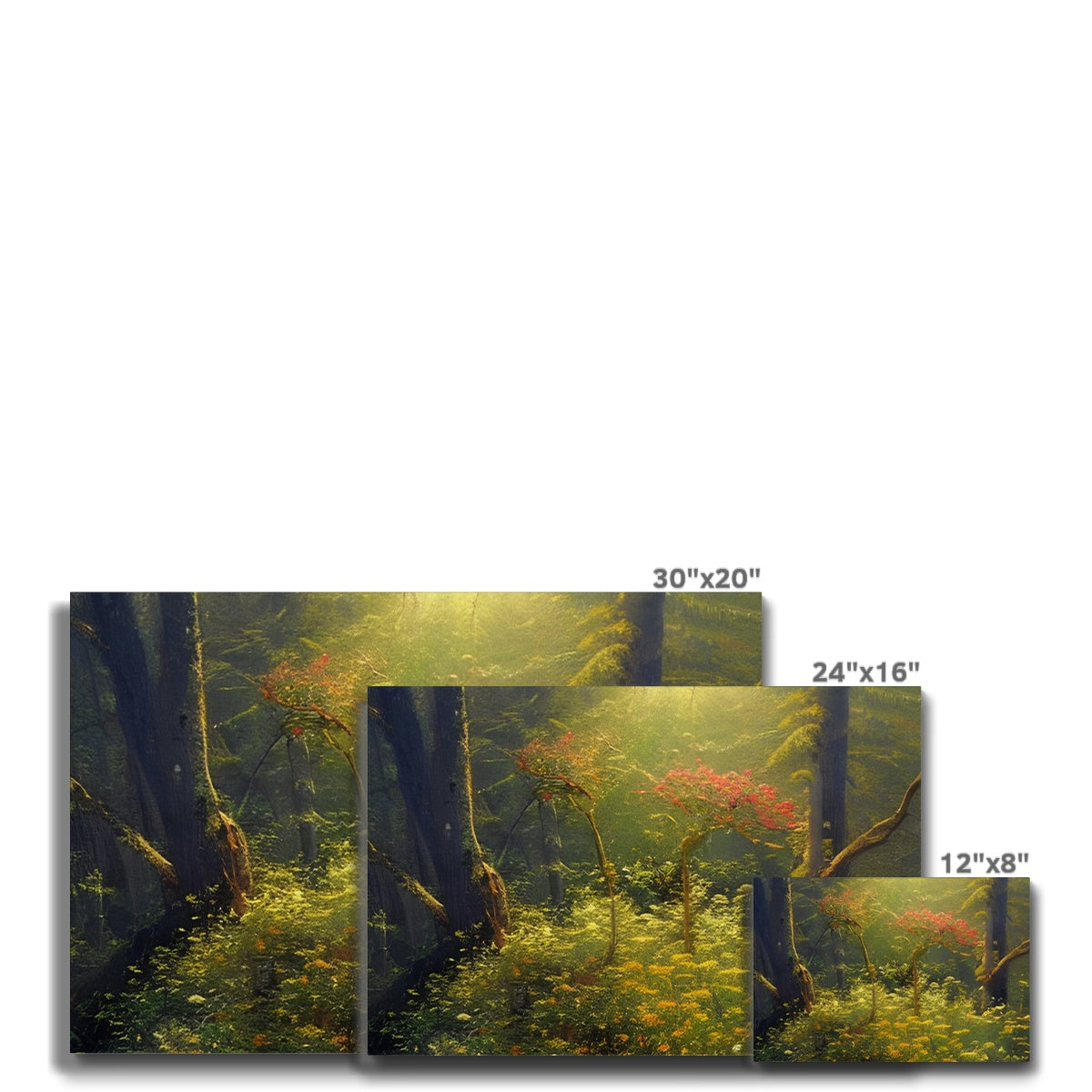 Flower of Hope in the Forest Eco Canvas Prodigi