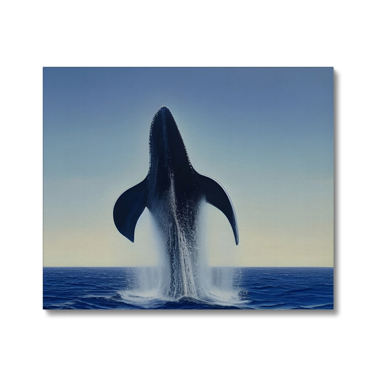 Rising Whale Canvas Prodigi