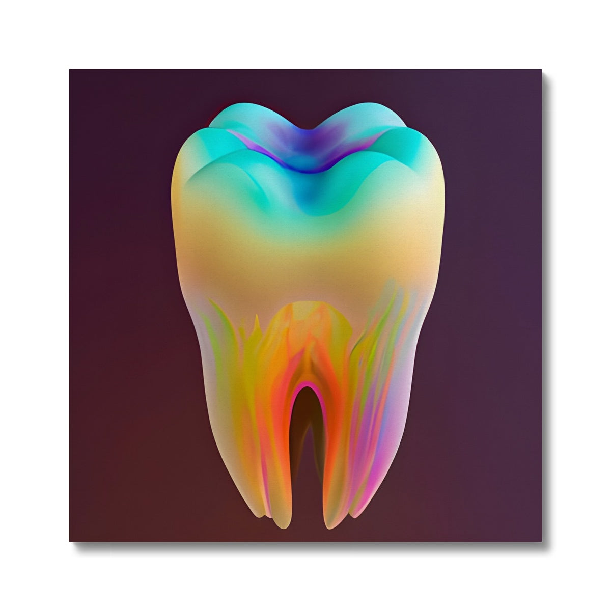 Colorful Tooth Canvas Prodigi