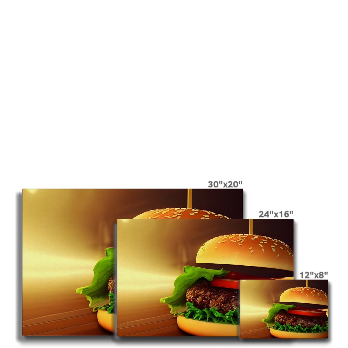 Burger Highlight Eco Canvas Prodigi