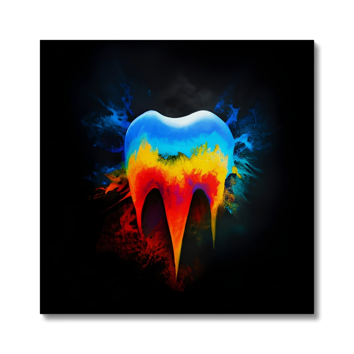 Hot to Cold Tooth Canvas Prodigi