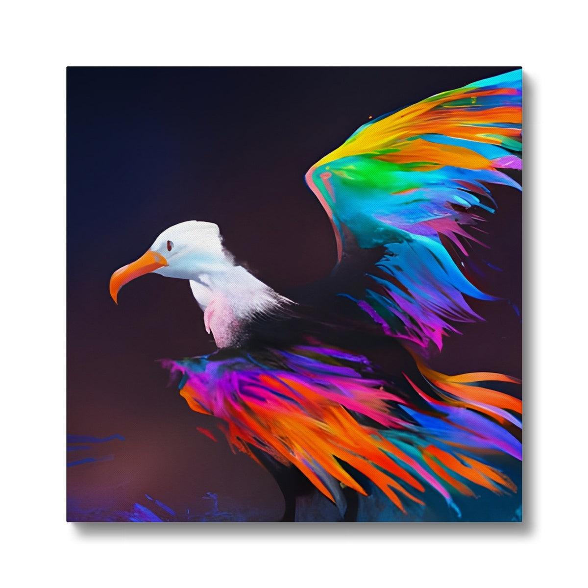 Albatross with spread wings Eco Canvas Prodigi