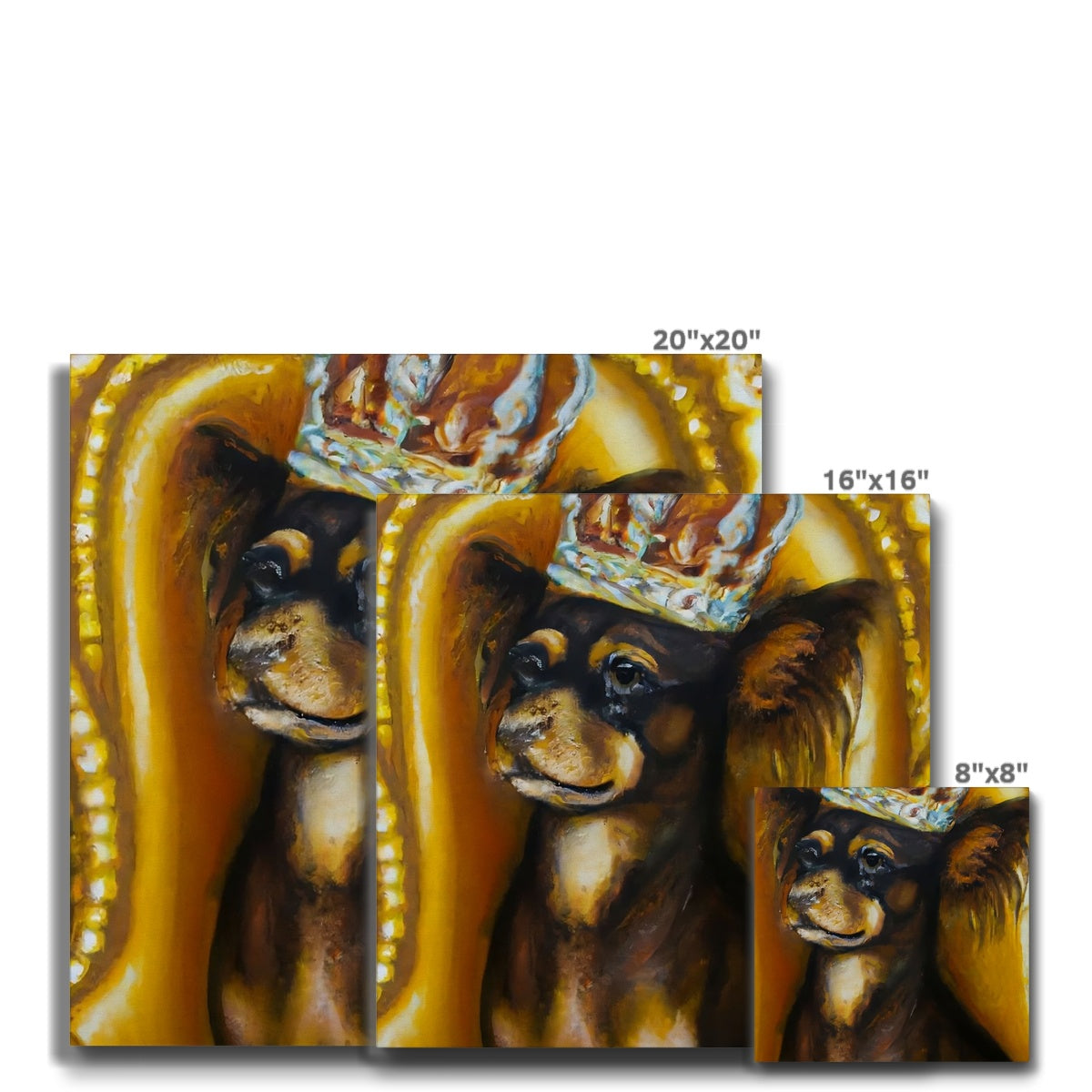 Dog King Eco Canvas Prodigi