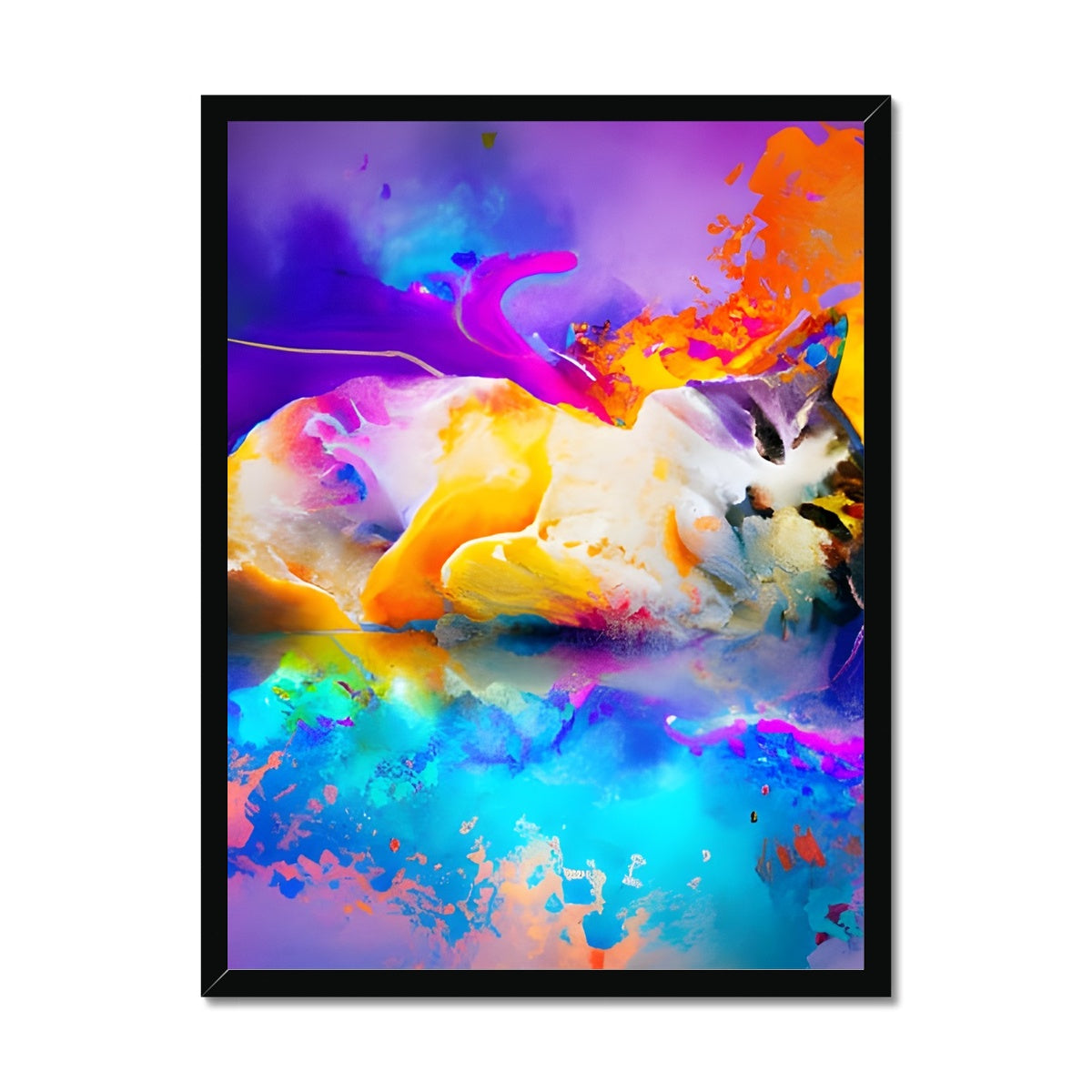 Cat's Dream Framed Print Prodigi