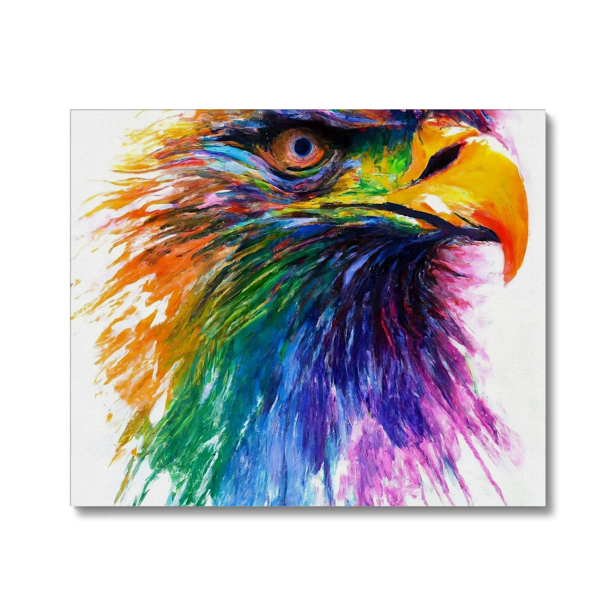 Rainbow Eagle Canvas Prodigi