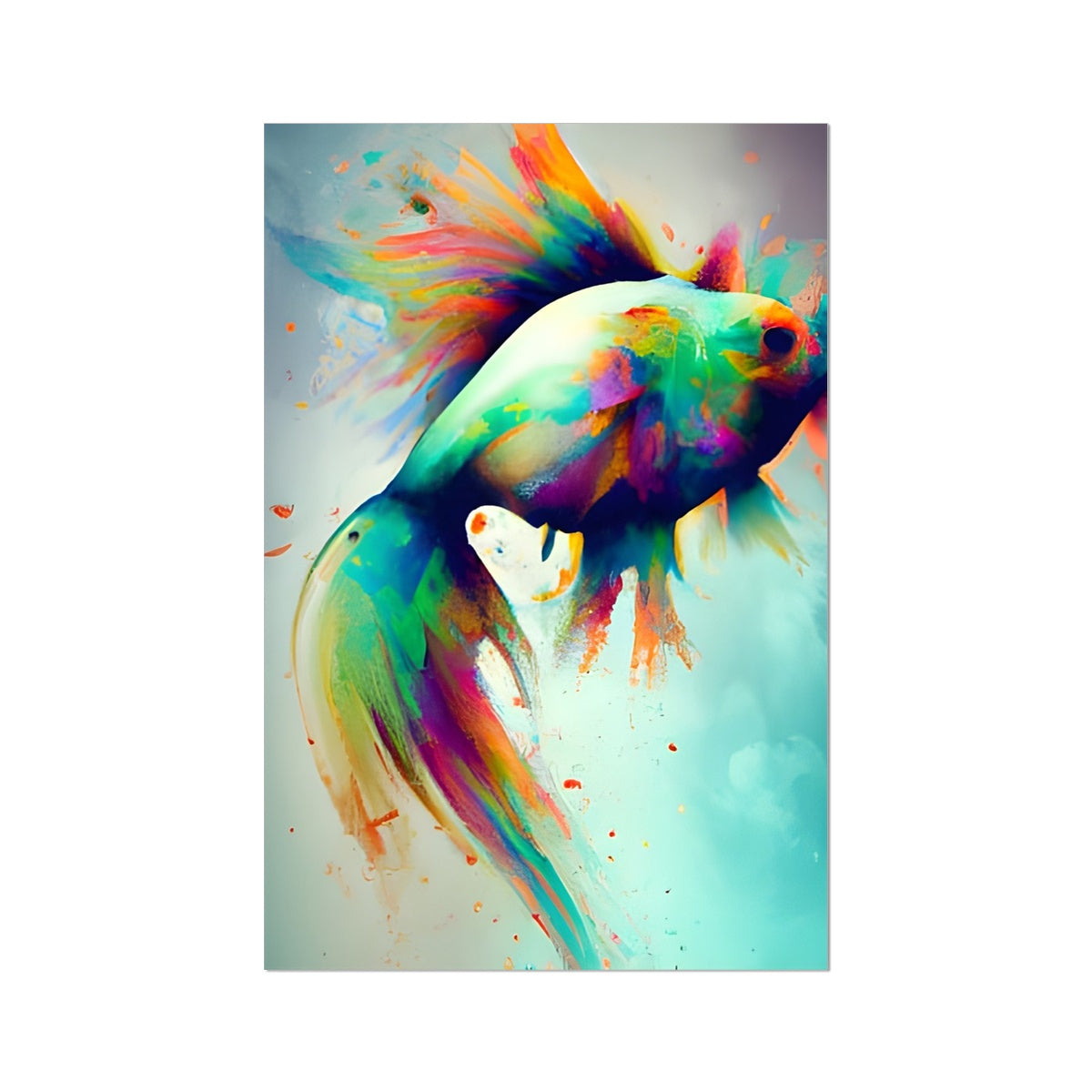 Jumping Fish Fine Art Print Prodigi