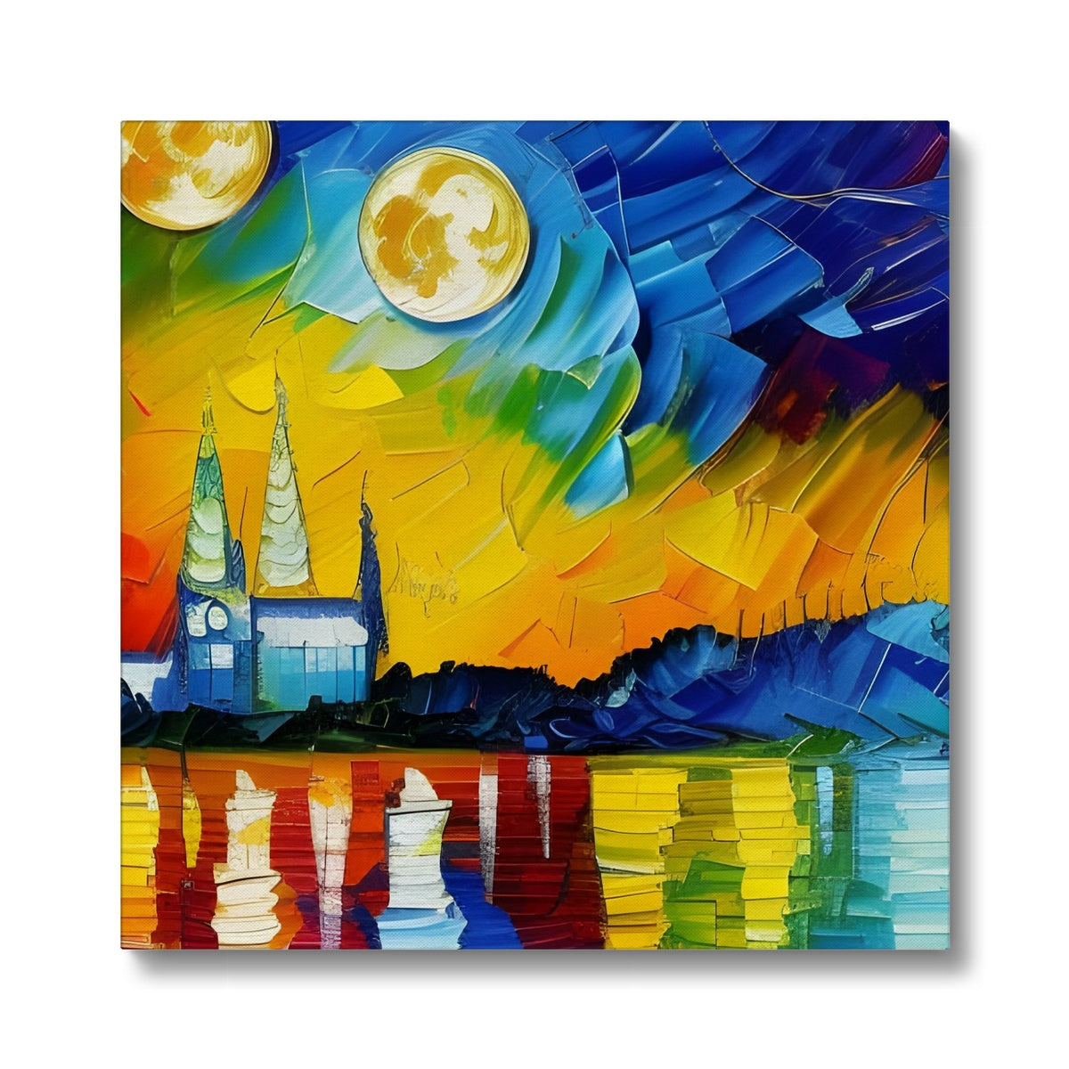 Second Moon Eco Canvas Prodigi