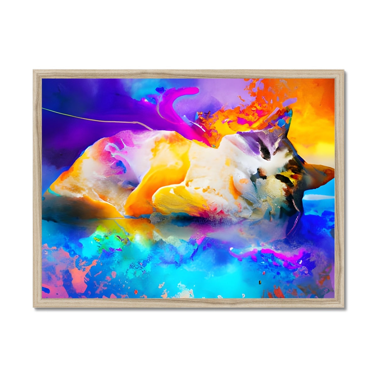 Cat's Dream Framed Print Prodigi