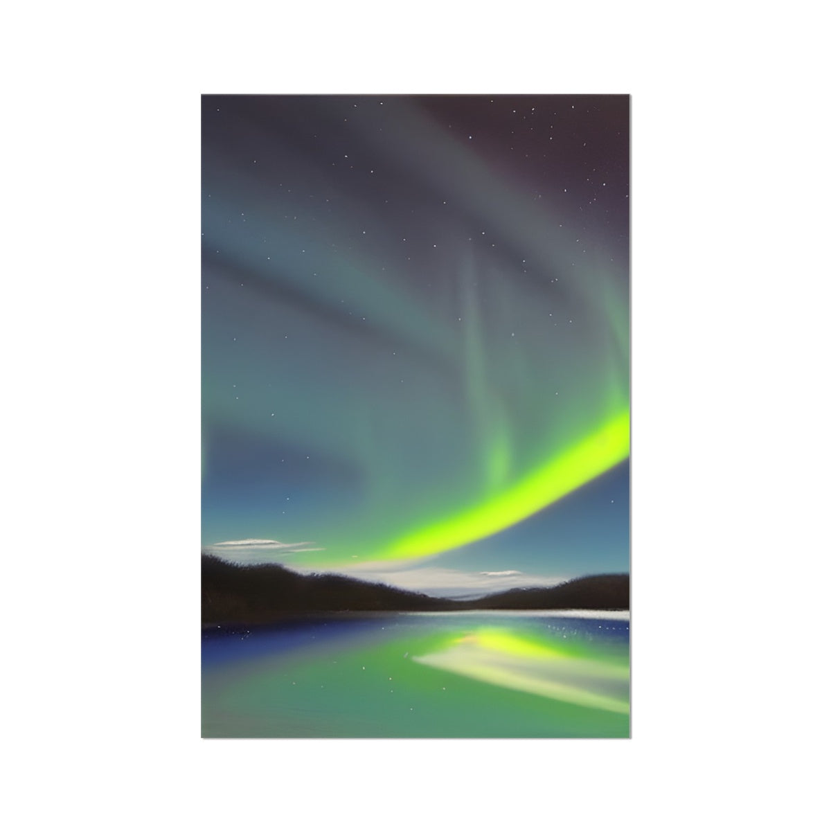 Aurora At Night Fine Art Print Prodigi