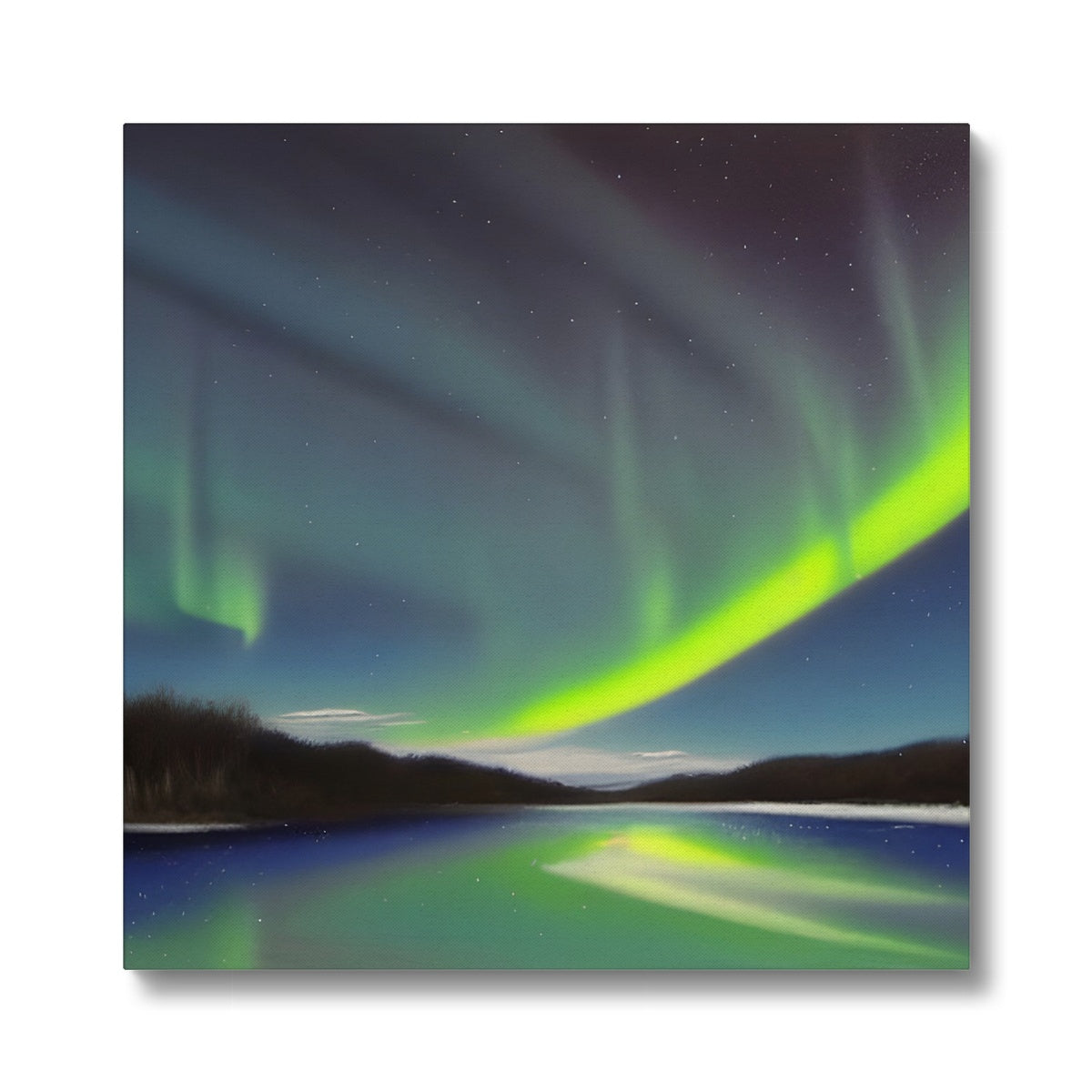 Aurora At Night Eco Canvas Prodigi