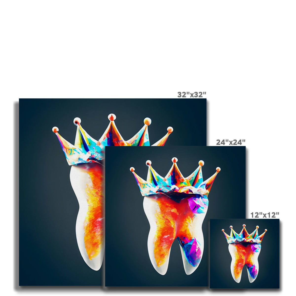 King Crystal Tooth Canvas Prodigi