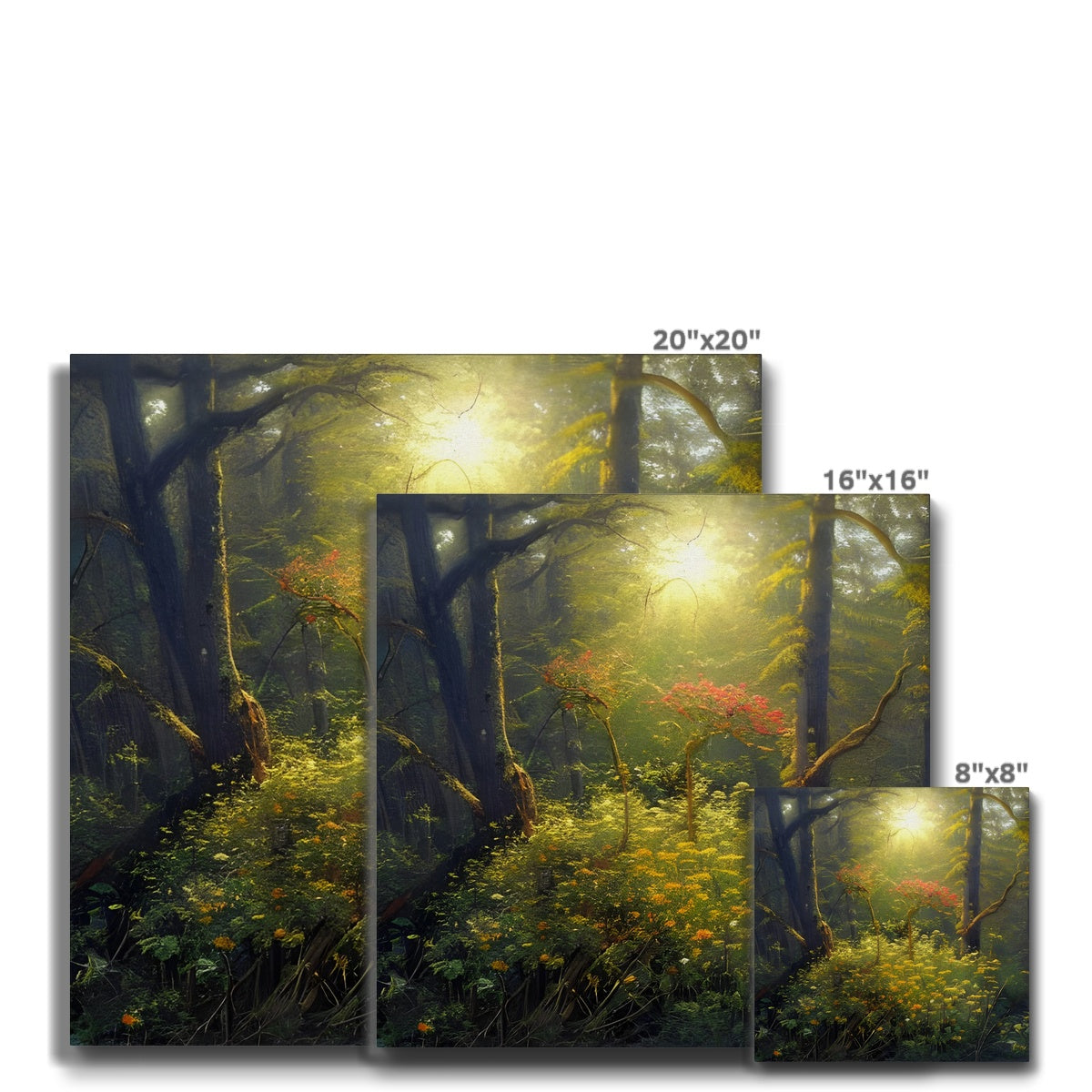 Flower of Hope in the Forest Eco Canvas Prodigi