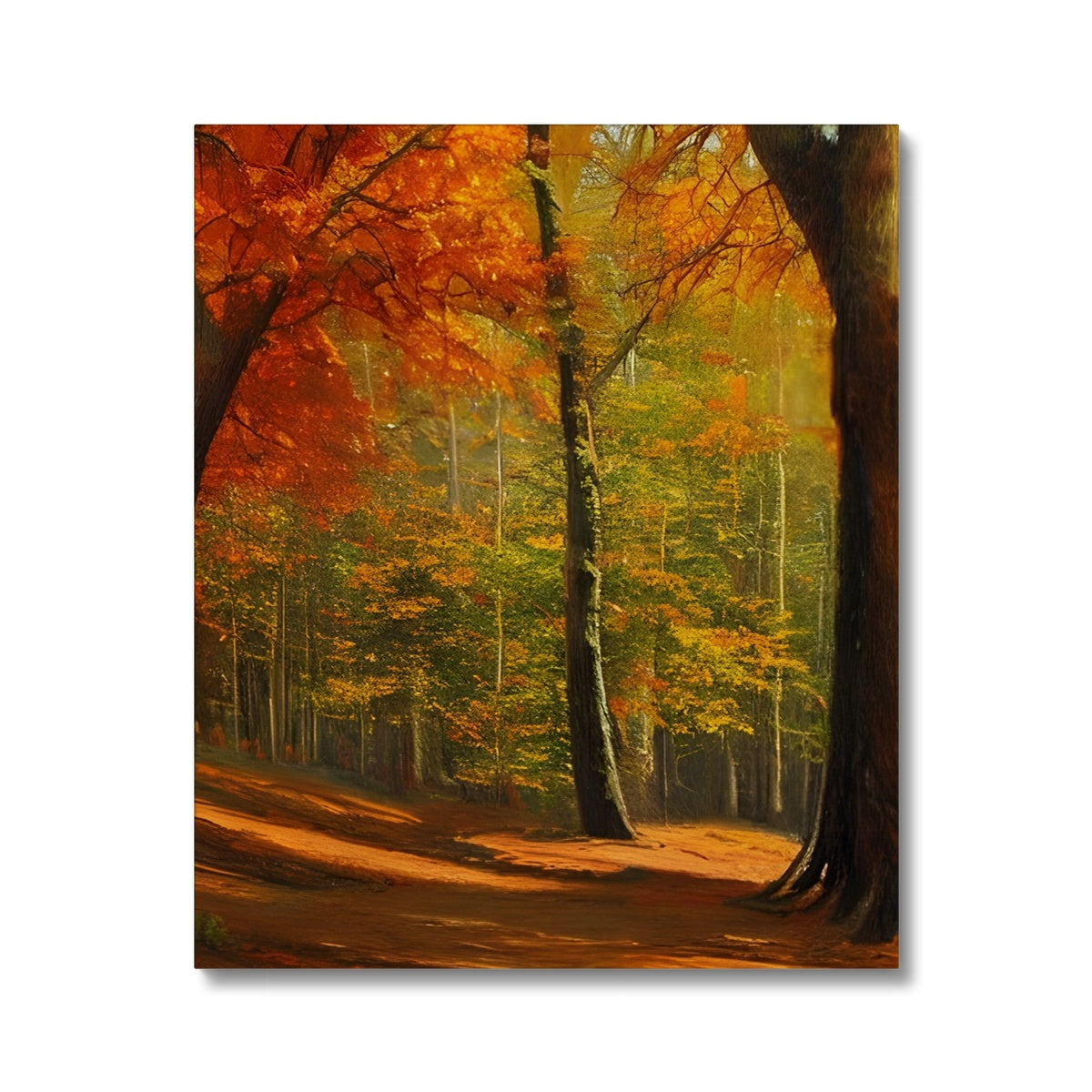 Forest kissed by Autumn  Canvas Prodigi