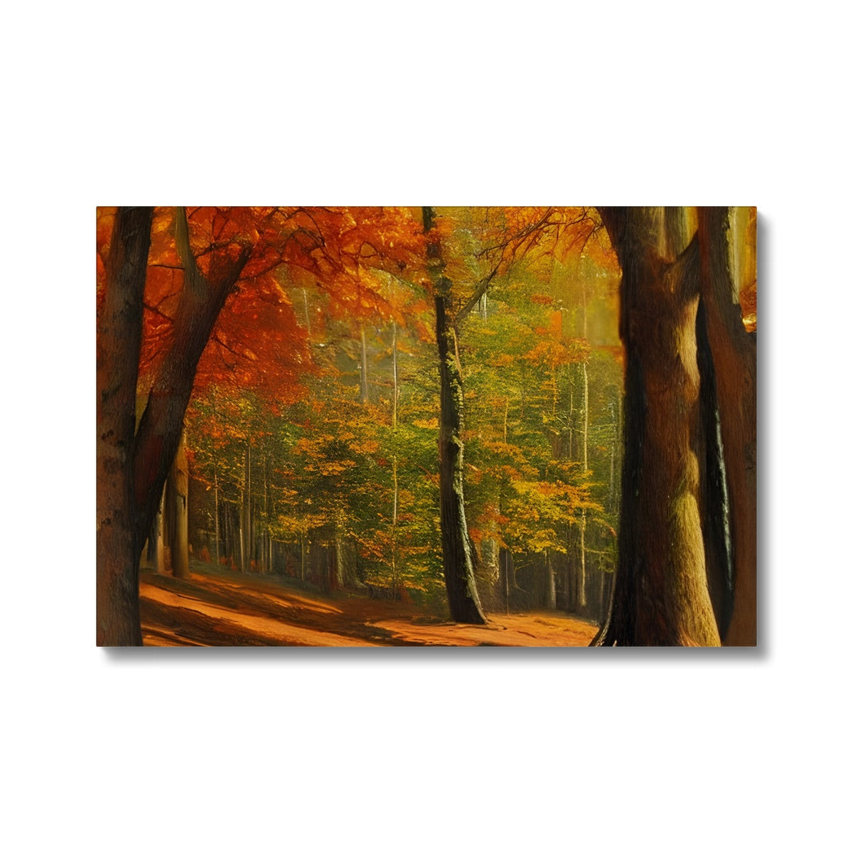 Forest kissed by Autumn  Eco Canvas Prodigi