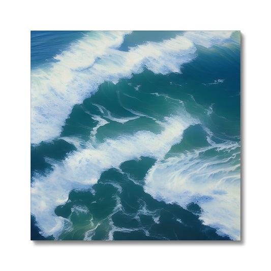 Colliding Waves Canvas Prodigi