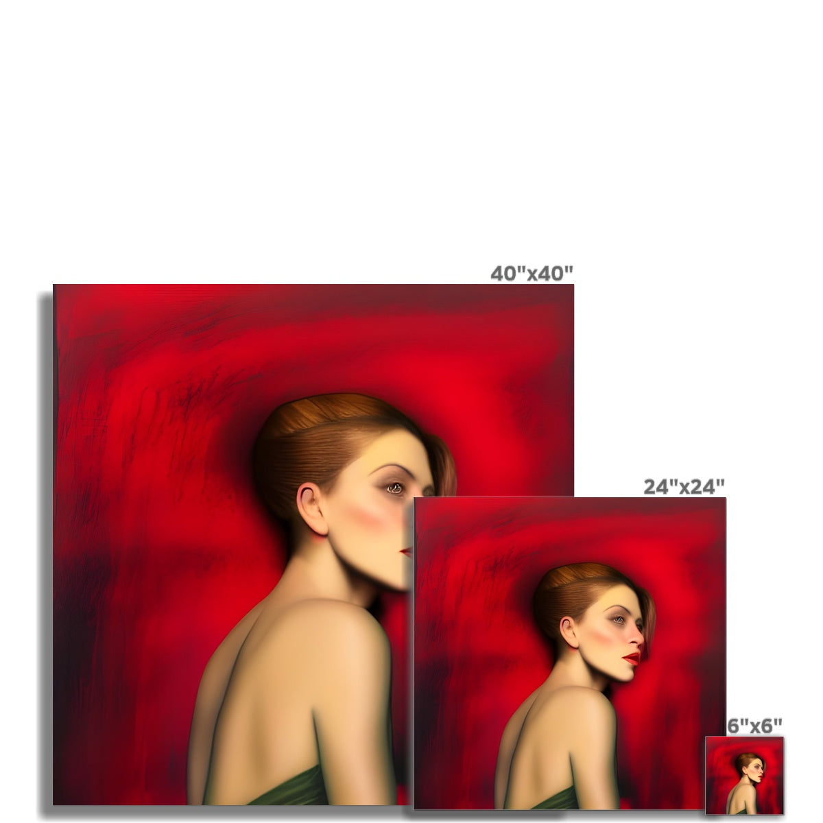 Red Temptation Fine Art Print Prodigi