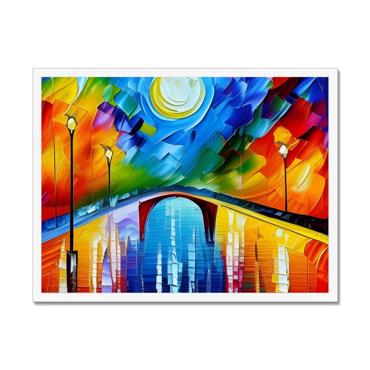 Moonbridge Framed Print Prodigi